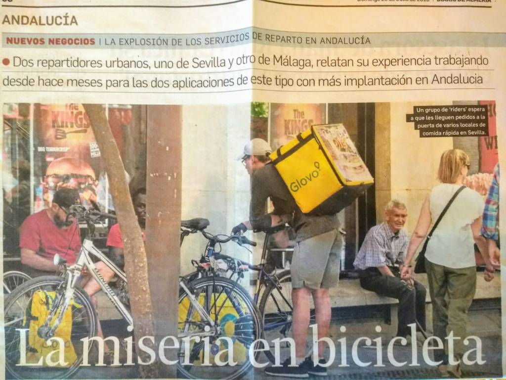 La miseria en&nbsp;bicicleta