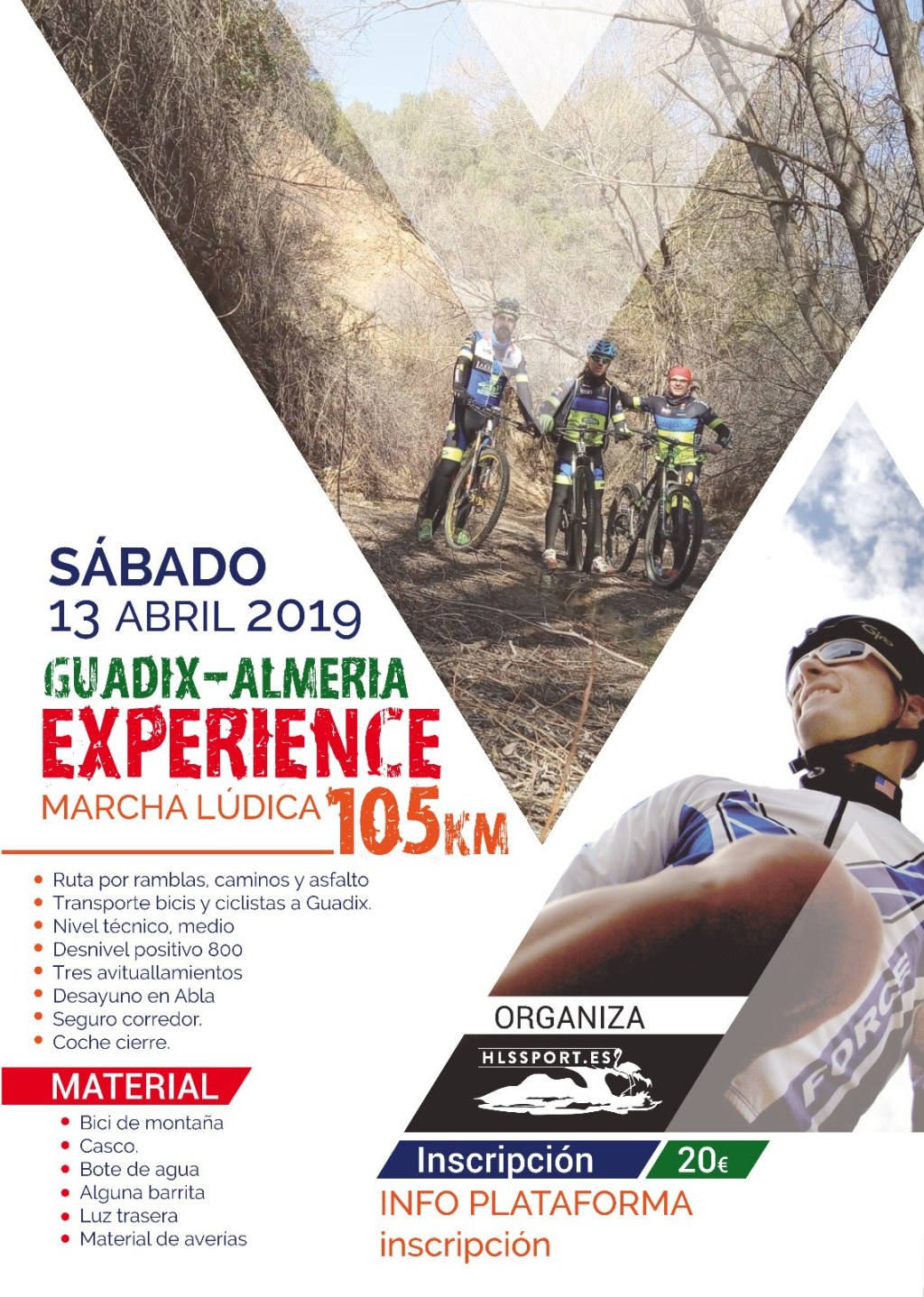 GUADIX-ALMERÍA EXPERIENCE en BTT 105&nbsp;KM